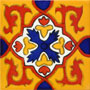 Mexican Talavera Tile Granada 1088